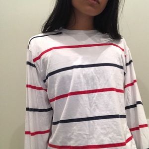 brandy melville striped acacia top